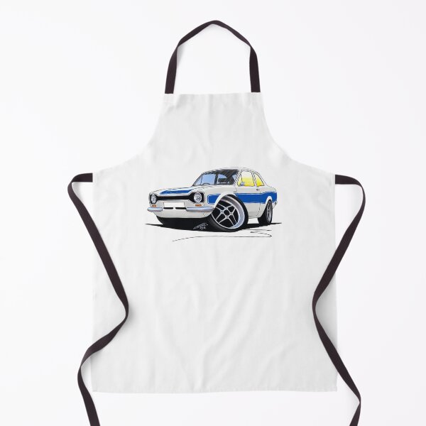 Item preview, Ford Escort (Mk1) RS2000 White designed and sold by Yeomans Cartoons.