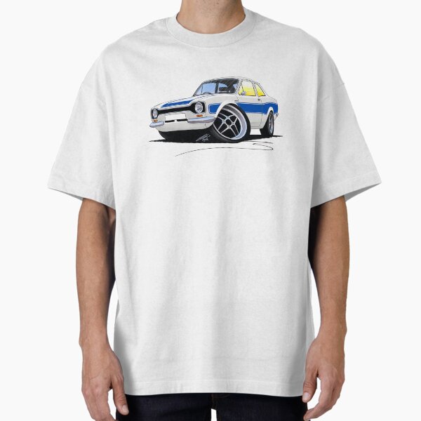 Item preview, Ford Escort (Mk1) RS2000 White designed and sold by Yeomans Cartoons.