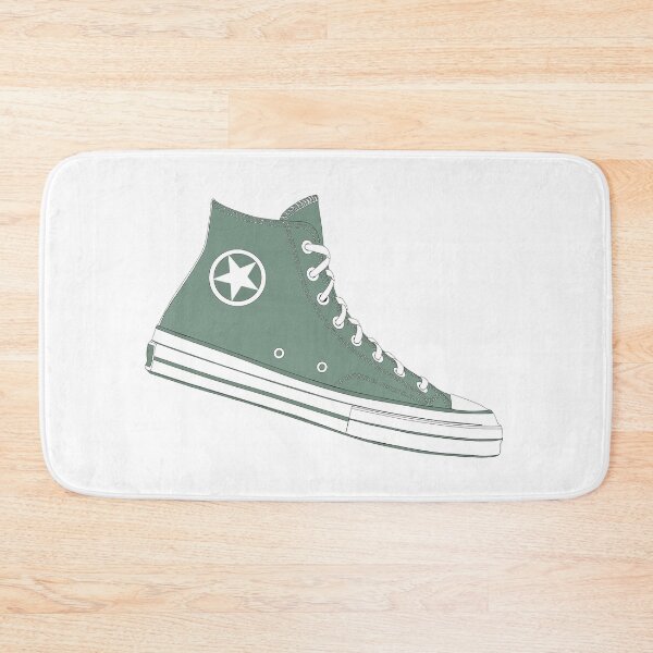 Item preview, Olive Green Converse Illustration designed and sold by MickeyEdwards.