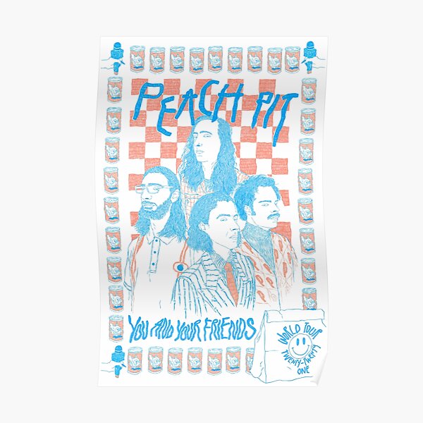 Peach Pit Band Gifts Merchandise Redbubble