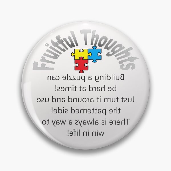 Item preview, Autism Fruitful Thoughts designed and sold by Hypnotees.