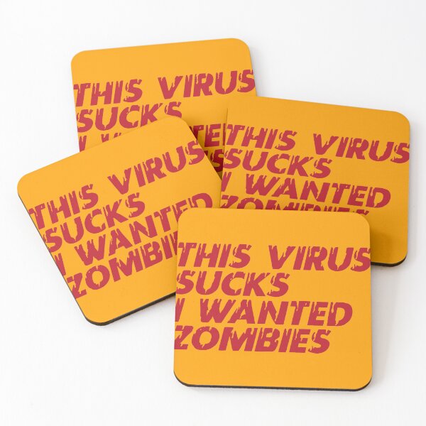 Item preview, This Virus Sucks I Wanted Zombies designed and sold by Profashionall.