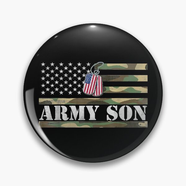 Item preview, Army Son With American Flag Camo Gift For Veteran Day T-Shirt designed and sold by ThuyPhamStore.