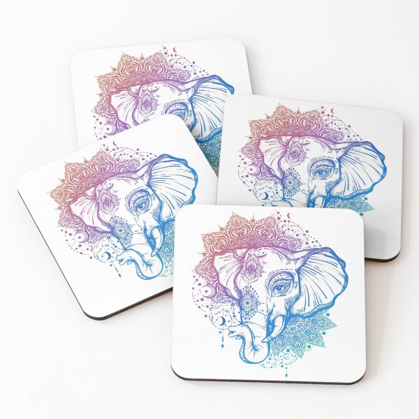 Item preview, Mandala Elephant Art designed and sold by RKR-Designs.