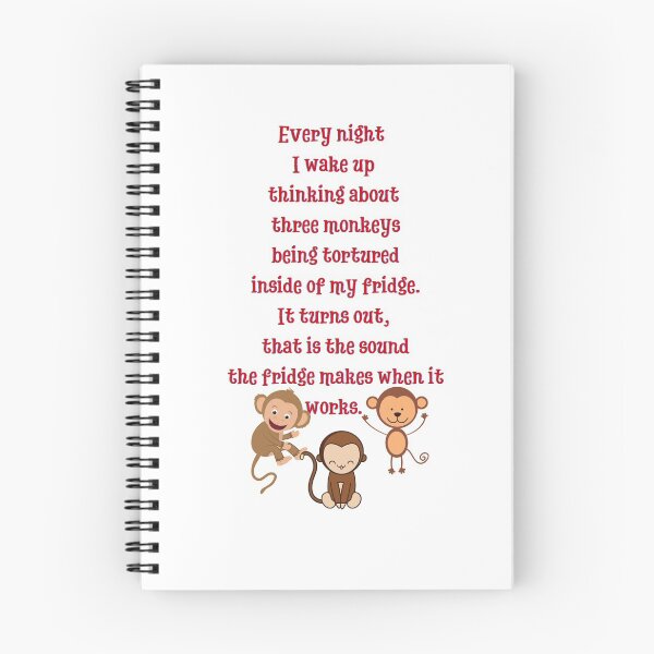 Item preview, 3 MONKEYS IN THE FRIDGE designed and sold by SEFIKA7.