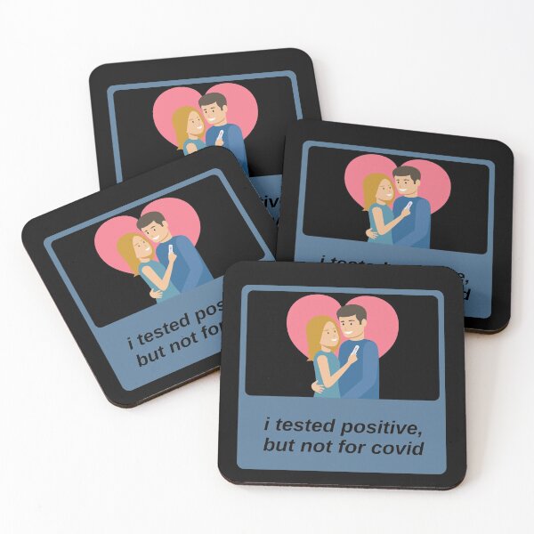 Item preview, I Tested Positive But Not For Covid Pregnancy Funny Quote designed and sold by mirzadesign.