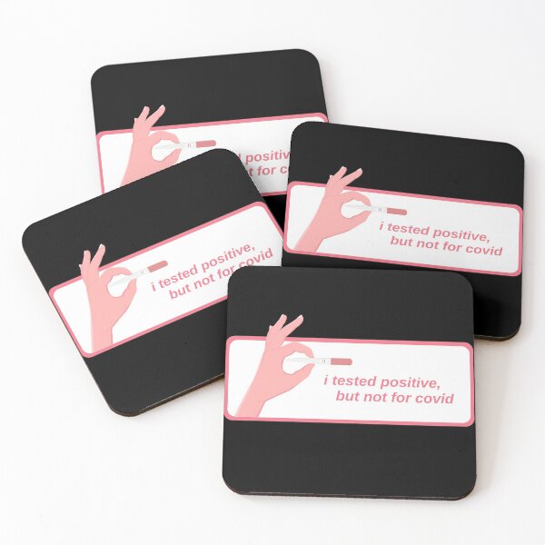Item preview, I Tested Positive But Not For Covid Pregnancy Funny Quote designed and sold by mirzadesign.