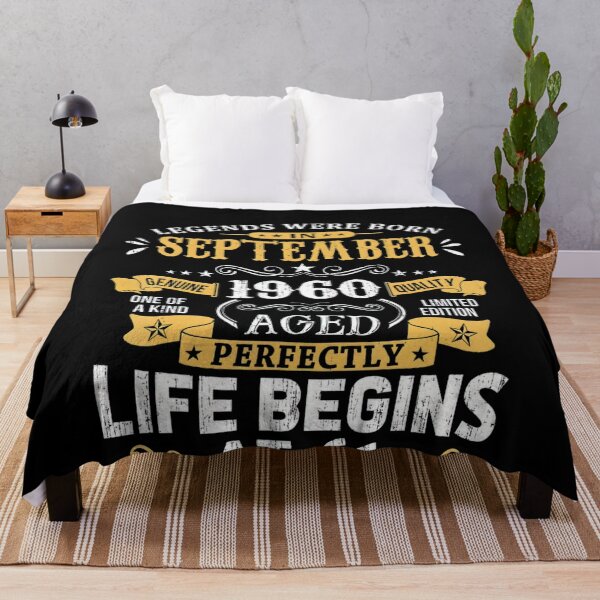 Item preview, Legends Were Born In September 1960 Shirt 61st Birthday T-Shirt  designed and sold by gafastore.