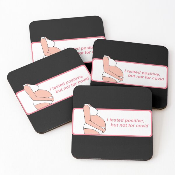 Item preview, I Tested Positive But Not For Covid Pregnancy Funny Quote designed and sold by mirzadesign.