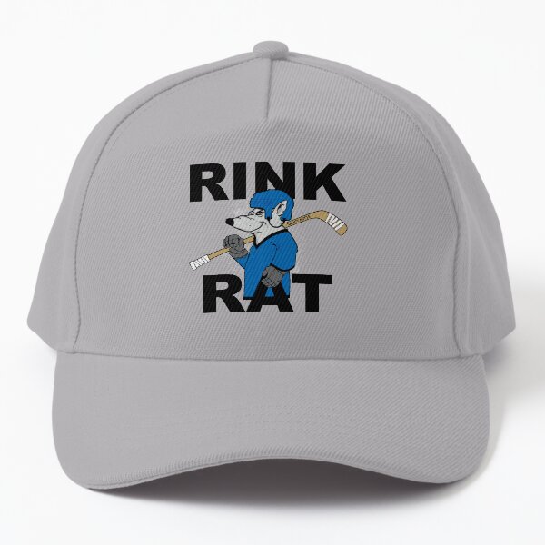 Rink Rat Hockey Baseball Cap