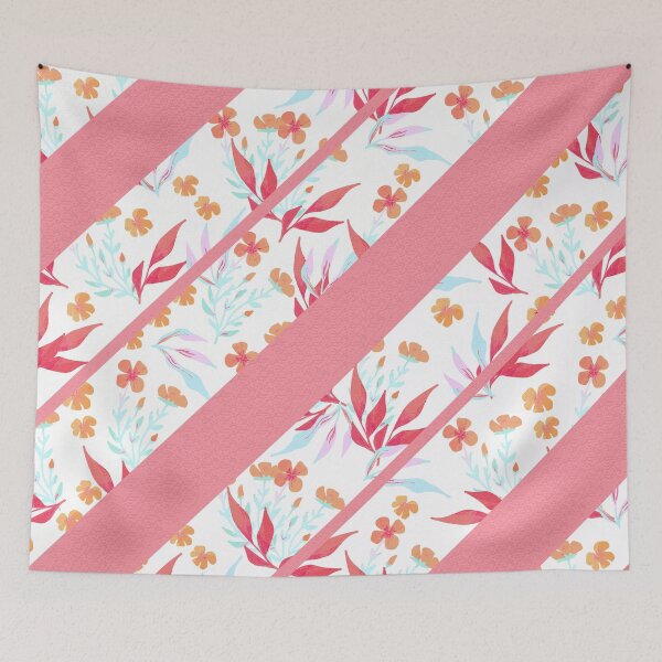 Item preview, Diagonal Autumn Floral designed and sold by Minxylynx4.