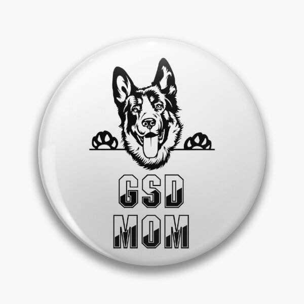 Item preview, GSD Mom-German Shepherd Dog Mom designed and sold by Violet Treasures.