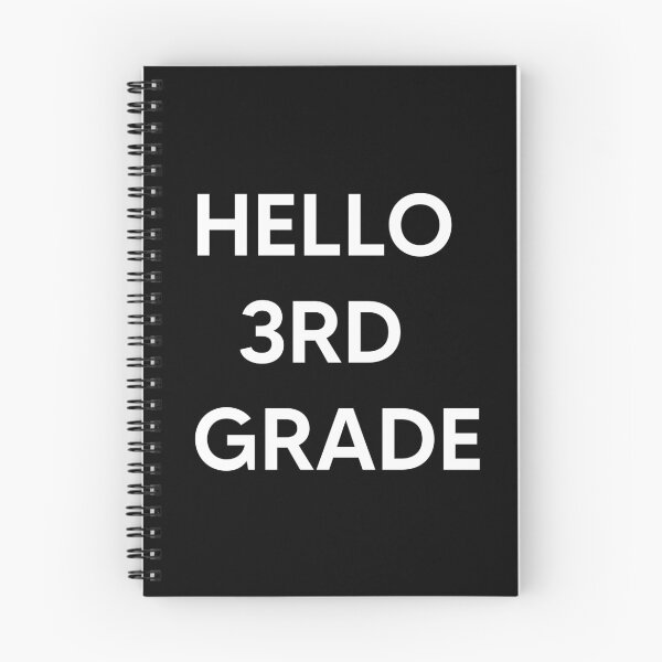 Item preview, Hello 3rd grade  designed and sold by Zubiaxoo.
