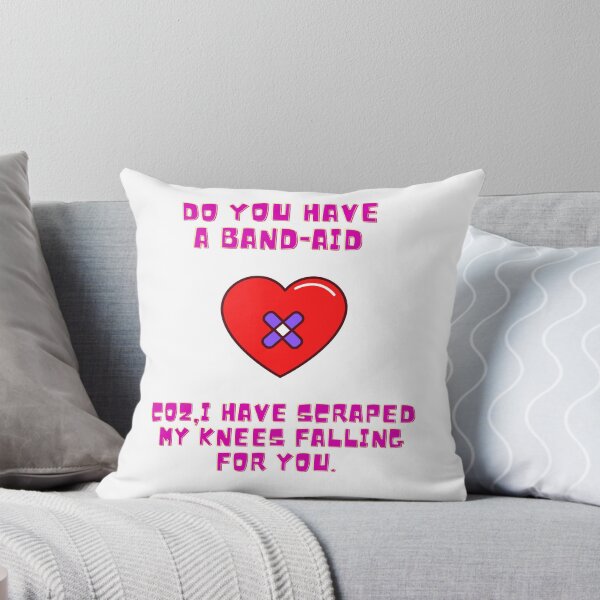 Item preview, DO YOU HAVE A BAND AID COZ I HAVE SCRAPED MY KNEES FALLING FOR YOU, FLIRT,PICKUP LINE , HUMOUR, funny designed and sold by FLIRTAASAN.