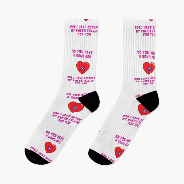Item preview, DO YOU HAVE A BAND AID COZ I HAVE SCRAPED MY KNEES FALLING FOR YOU, FLIRT,PICKUP LINE , HUMOUR, funny designed and sold by FLIRTAASAN.