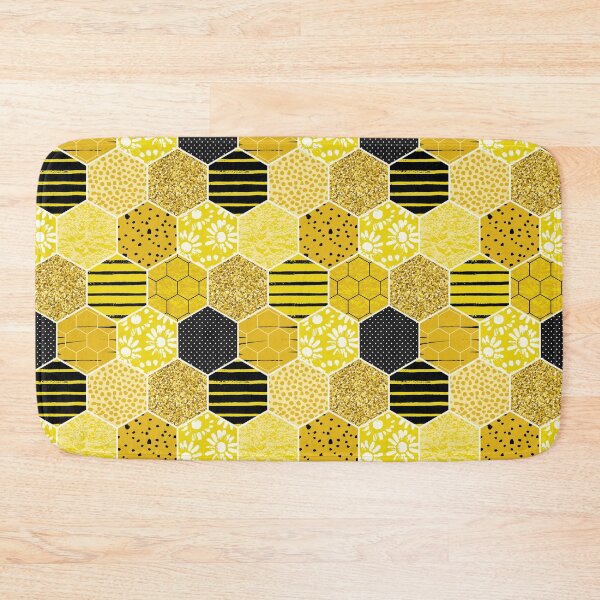 Item preview, Whimsical Honeycomb Geometric Pattern designed and sold by WildHoneyDesign.