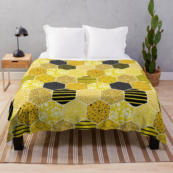 Item preview, Whimsical Honeycomb Geometric Pattern designed and sold by WildHoneyDesign.