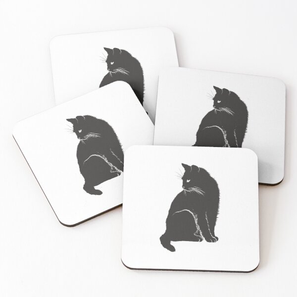 Item preview, Black cat designed and sold by ParadiseTrails.