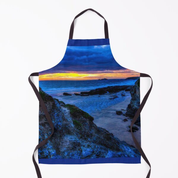 Item preview, Hayle Beach Godrevy Lighthouse Sunset designed and sold by Paul Thompson Photography.