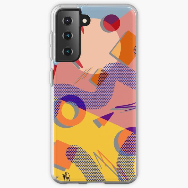 80's Memphis Design Samsung Galaxy Soft Case