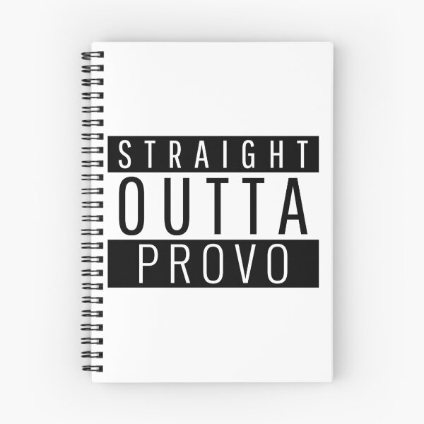 Item preview, Straight Outta Provo Utah  designed and sold by Teelogic.