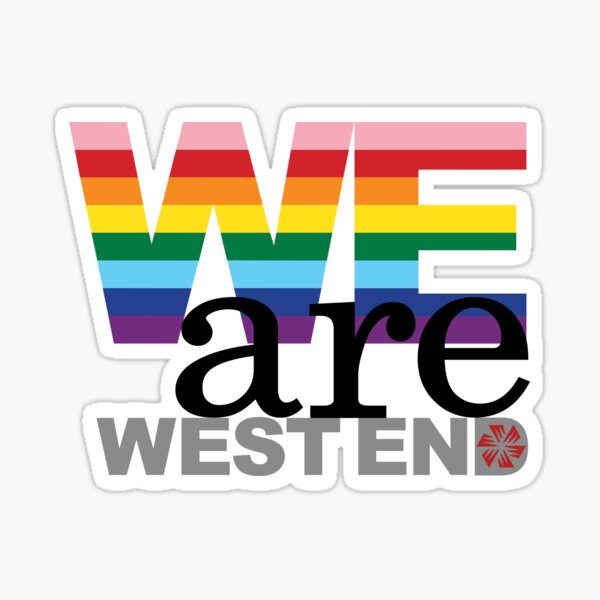 Item preview, We Are West End - Pride Classic - for light items designed and sold by WeAreWestEnd.