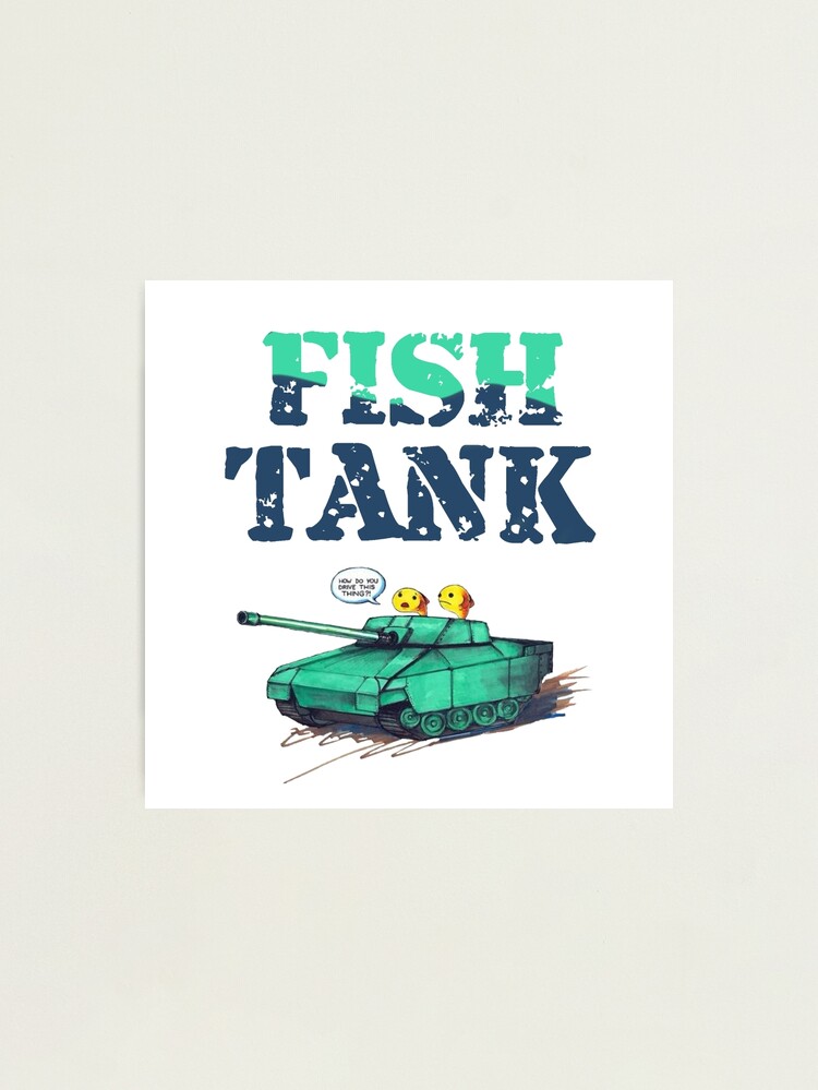 Fish Tank Photographic Print for Sale by Elsogoals
