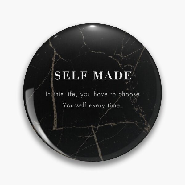 Artikelvorschau, Motivational Hustler / Entrepreneur Quote on Black Gold Marble - In diesem Leben müssen Sie sich jedes Mal selbst entscheiden. entworfen und verkauft von LaceySkies.