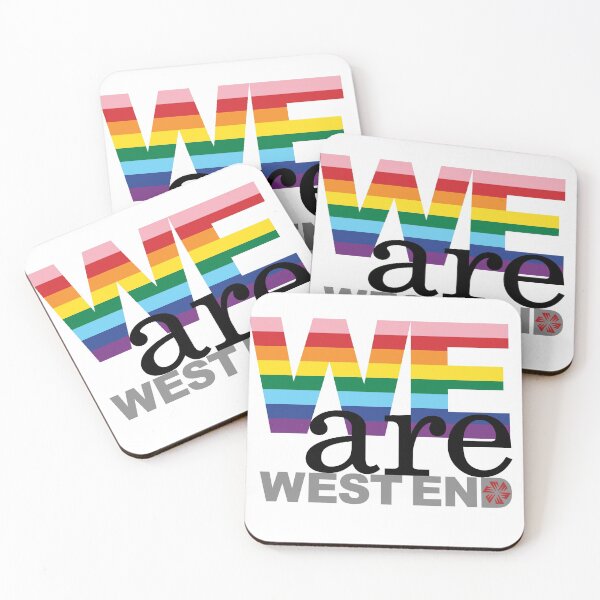 Item preview, We Are West End - Pride Classic - for light items designed and sold by WeAreWestEnd.