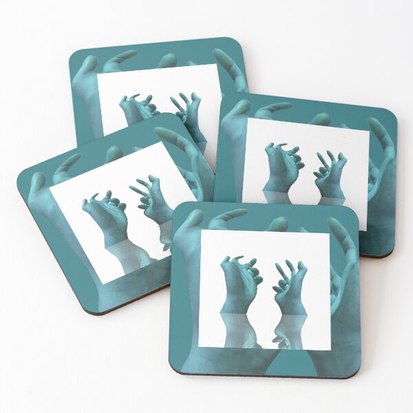 Item preview, blue green ugly hand  designed and sold by ohcsid.