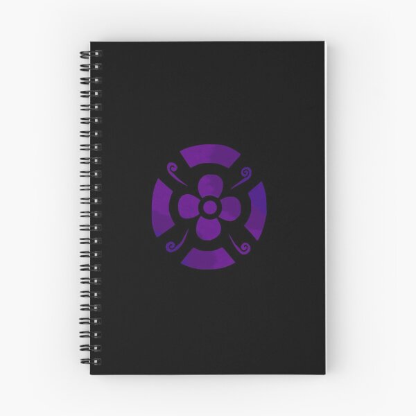 Item preview, Flower shield (dark purple tie dye on black) designed and sold by Encie-Designs.