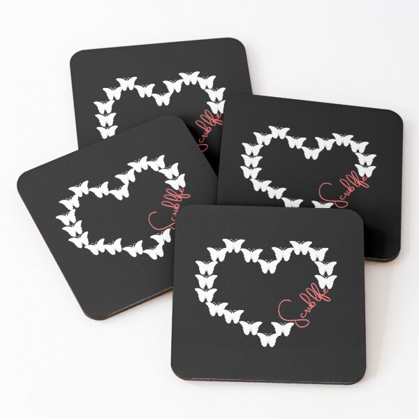 Item preview,  butterfly heart Scrub life designed and sold by Oreo2020 Creations.