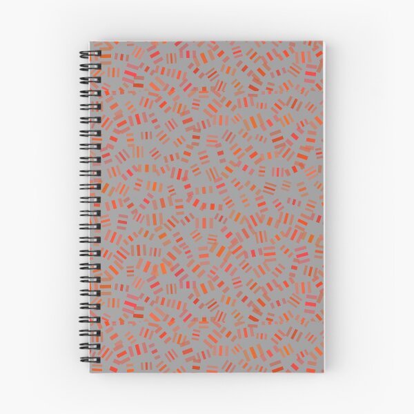 Item preview, Orange on grey pattern designed and sold by CyberArt Designers.