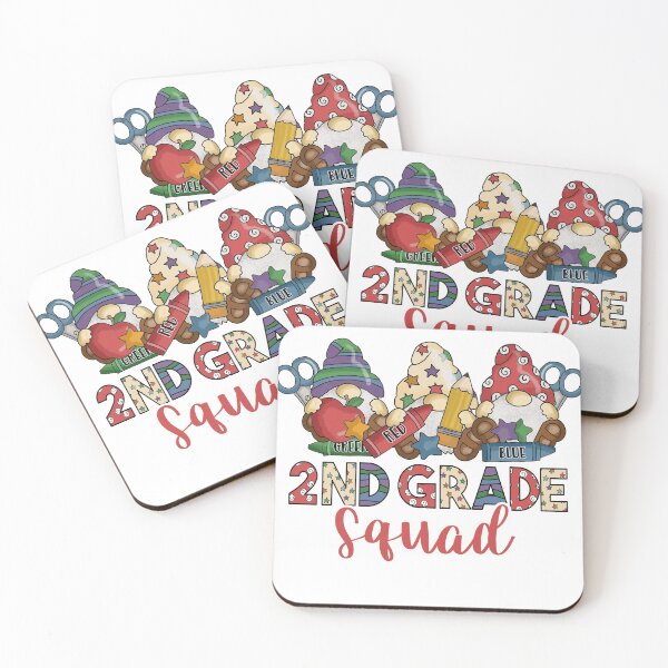Item preview, Cute Gnomes 2nd Grade Squad Back To School  designed and sold by jasperjuan77.