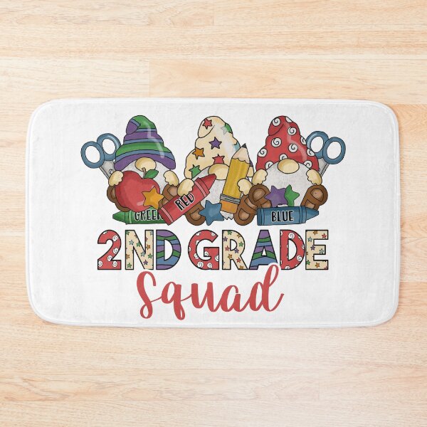 Item preview, Cute Gnomes 2nd Grade Squad Back To School  designed and sold by jasperjuan77.