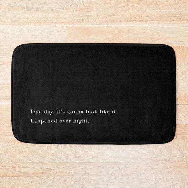 Item preview, Motivational Hustler / Entrepreneur Quote - One day, its gonna look like it happened overnight. designed and sold by LaceySkies.