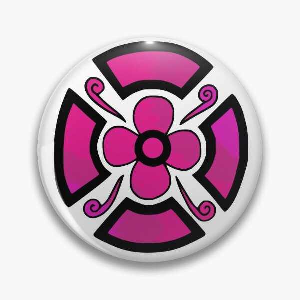 Item preview, Flower shield (pink tie dye) designed and sold by Encie-Designs.