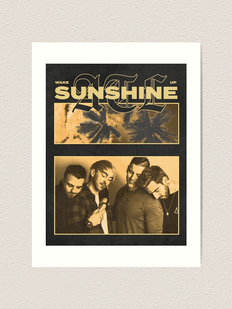 Details about   All Time Low "Wake Up Sunshine" Art Music Album Poster Print 12" 16" 20" 24" 