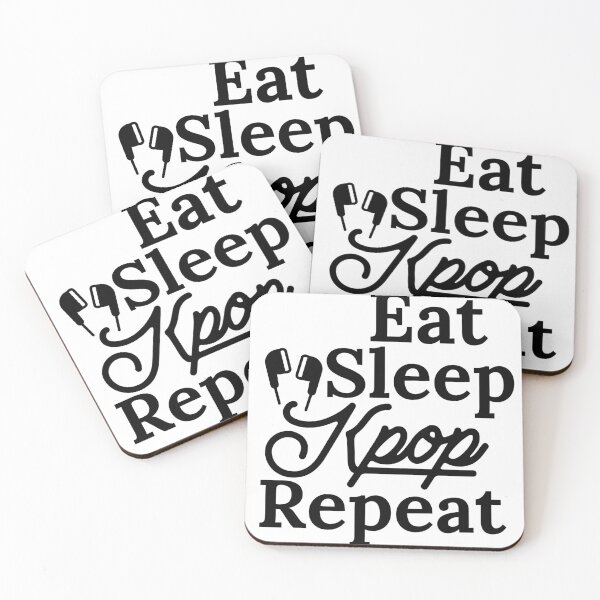 Item preview, Eat Sleep Kpop Repeat designed and sold by Edenjodie.