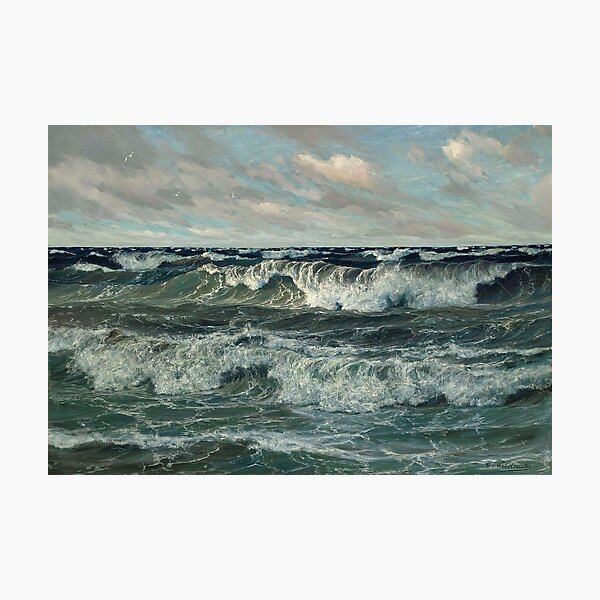 The North Sea, by Patrick von Kalckreuth Photographic Print