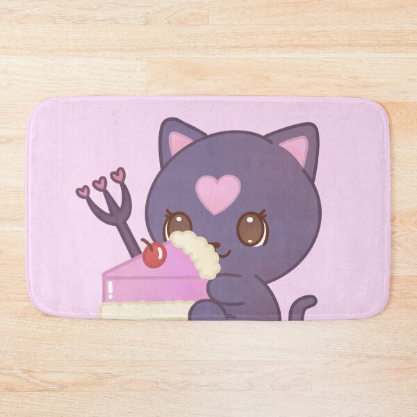 Item preview, Kawaii Black Cat designed and sold by cherriescharm.