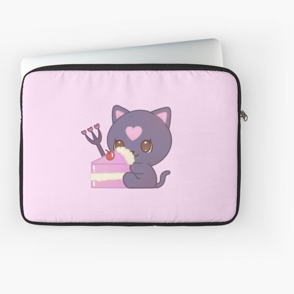 Aperçu de l'œuvre Chat noir kawaii créée et vendue par cherriescharm.