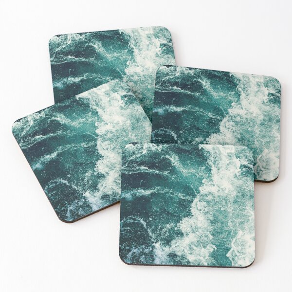 Item preview, Dark Turquoise Ocean Waves designed and sold by WorldLandscapes.