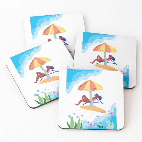Item preview, Get the Covid-19 vaccine and go on a summer Sea vacation with joy. korea designed and sold by human8891.