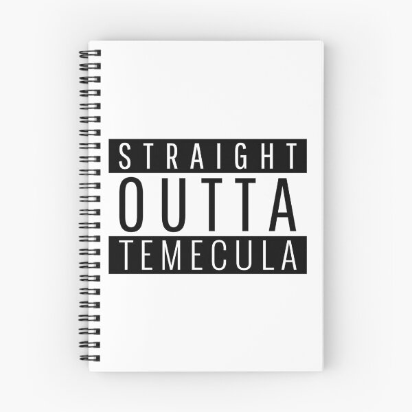 Item preview, Straight Outta Temecula California  designed and sold by Teelogic.