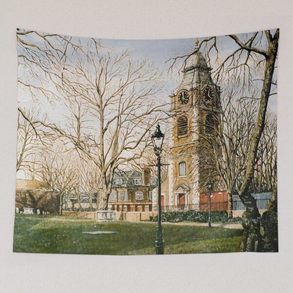 Item preview, St John's Church, Wapping,  London  designed and sold by Mackenzie Moulton International Artist .