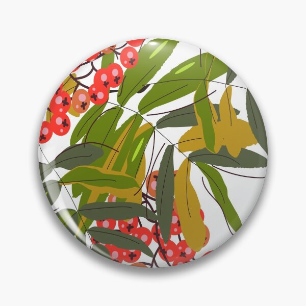 Item preview, rowan berry, mountain ash, autumn designed and sold by Natairbrush.