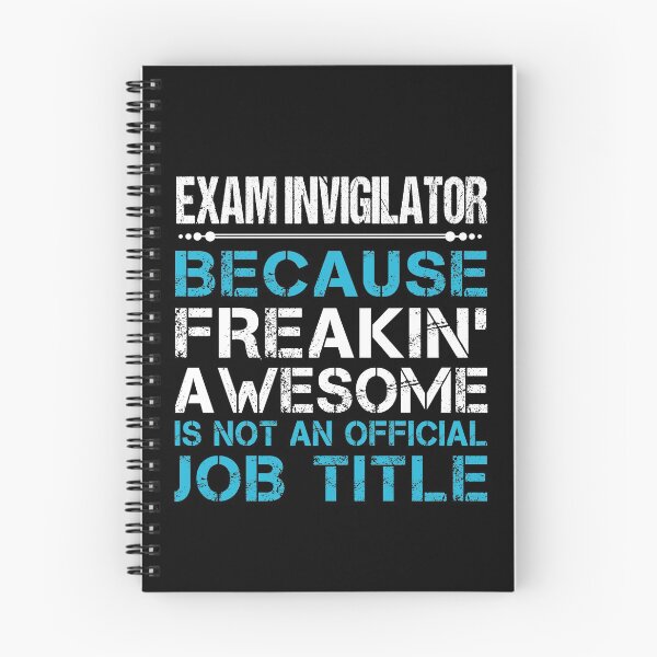 Item preview, Exam Invigilator T Shirt - Freaking Awesome Gift Item Tee designed and sold by hinettiker.