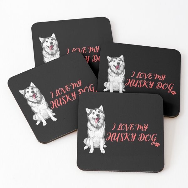Item preview, I Love My Siberian Husky Dog designed and sold by yousseftalat2.