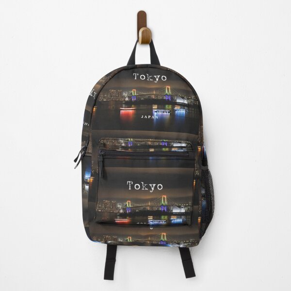 Item preview, Tokyo, Japan - Beautiful Tokyo & Rainbow Bridge at Night (TT) designed and sold by leemcnut.